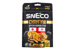 Стики 20% копченые хрустящие Сулугуни Sneco д/п 28г