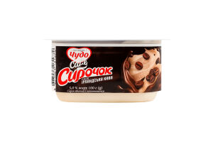 Сирок 5% збитий з наповнювачем Ірландська кава Cafe Чудо ст 100г