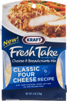 Kraft Fresh Take Cheese & Breadcrumb Mix Classic Four Cheese Recipe