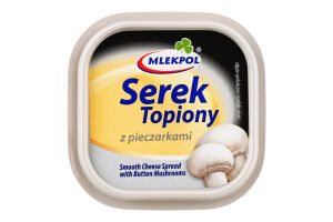 Сир плавлений з грибами 27% 100г Mlekpol