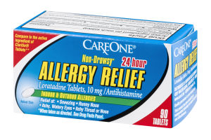 CareOne Allergy Relief Non-Drowsy Tablets - 90 CT