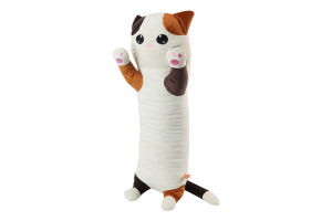 Іграшка м'яка для дітей від 3років №KLZH2 Котик лежебока Inkatoys 1шт