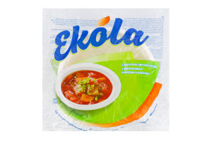 Тарілка паперова Екола 450мл 10шт