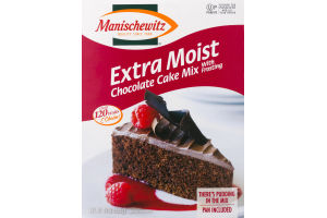 Manischewitz Extra Moist Chocolate Cake Mix With Frosting