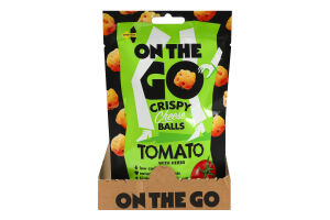 Кульки сирні хрусткі Томати з зеленню On The Go д/п 30г