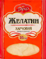 Желатин харчовий швидкорозчинний Деко м/у 25г
