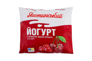 Йогурт 1.5% Вишня-черешня Яготинський м/у 400г