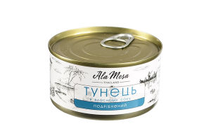 Тунець AlaMesa Шматочки у власному соку 185г