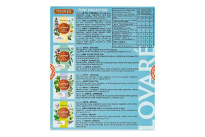 Чай трав'яний асорті М'ята Mint collection Lovare к/у 32х1.3г