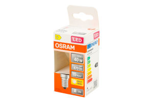 Лампа філаментна ЛЕД 3,4W E14 3000K P40 Osram
