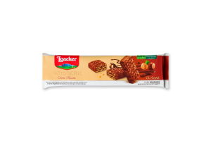 Печенье вафельное Фундук и молочный шоколад Patisserie Loacker к/у 100г