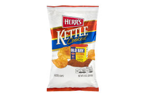 Herr's Kettle Cooked Potato Chips Old Bay Seasoning