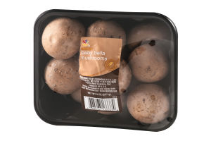 Ahold Whole Baby Bella Mushrooms