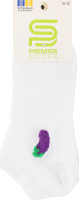 Шкарпетки дитячі ультракороткі р.12-20 на картонці Premier Socks