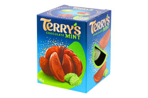 Виріб кондитерський Апельсин з молочного шоколаду з м'ятою 145г Terry's Chocolate