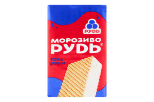 Морозиво з комбінованим складом сировини Рудь м/у 100г
