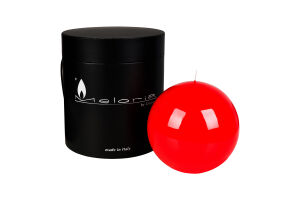 Свічка Meloria Red куля 120мм 958530