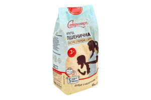 Крупа пшеничная из твердых сортов Экстра Сквирянка м/у 600г