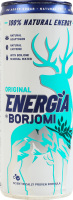 Напій безалкогольний газований тонізувальний на ароматизаторах тутті-фрутті Original Energia Borjomi з/б 240мл