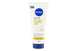 Крем для рук с УФ фильтрами Антивозрастной Q10 Nivea 100мл