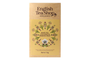 Чай білий English Tea Shop кокос-маракуйя