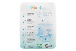 Підгузки-трусики PILLO Maxi 9-14кг 22шт. И337 (Італія)