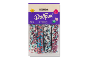 Посыпка кондитерская фигурная Перламутровая фантазия Добрик м/у 24г