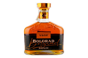 Коньяк 0.5л 40% 4 зірки Bolgrad пл