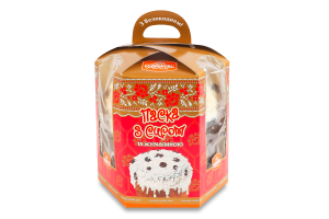 Сдоба Кулич с творогом и клюквой Рум'янець к/у 300г