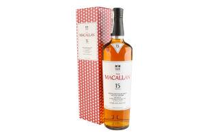 Виски 0.7л 43% шотландский односолодовый 15 лет Double cask The Macallan к/у
