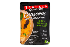 Суміш суха харчова Кускус зі смаком сиру чеддер Trapeza д/п 250г