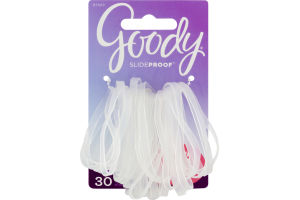 Goody SlideProof Flat Elastics - 30 CT