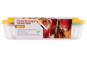 Smart Living Food Storage Variety Pack - 4 CT