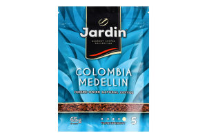 Кофе натуральный растворимый сублимированный Colombia Mеdellin Jardin д/п 65г