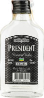 Водка 100мл 40% Travel Premium President бут