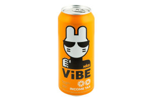 Пиво спеціальне 0.5л 4.3% пастеризоване зі смаком коктейлю Інком Такс Hike Vibe з/б