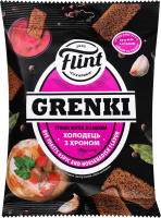 Гренки ржаные Холодец с хреном Grenki Flint м/у 100г