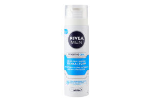 Пена для бритья для чувствительной кожи Охлаждение Nivea Men 200мл