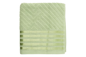 Рушник сіро-зелений махровий 50*90см 500г/м2 GM Textile
