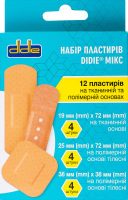 Набір пластирів Didie 12 шт. мікс