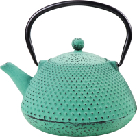 Чайник-заварник з фільтром чавун бірюза 0,78л