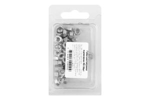 Гайка шестигранна оцинкована М5 50шт блістер Гроно-трейд