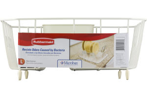 Rubbermaid Dish Drainer L Bisque