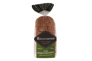 Хліб нарізний формовий на заквасці Бездріжджовий Височанка м/у 400г