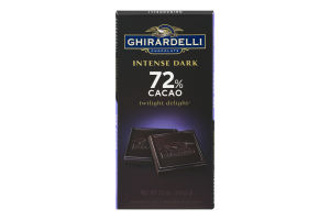 Ghirardelli Chocolate Intense Dark 72% Cacao Twilight Delight Bar