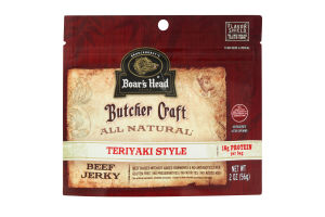 Boar's Head Butcher Craft Beef Jerky Teriyaki Style