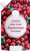 Джем Семерка 230 г д/пак. Журавлина