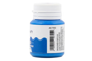 Фарба акрилова д/декору синя глянсова 20мл АртКрафт