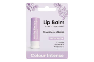 Бальзам д/губ Healthy Therapy Ромашка та лаванда 5г Colour Intense