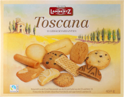 Набор печенья сдобного Toscana Lambertz к/у 450г